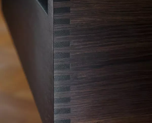 Detaljeret snedkerskuffe